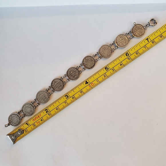 Vintage wilhelmina 10 cent bracelet - Picture 2 of 6